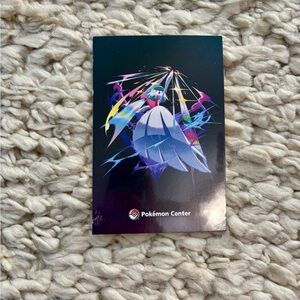 Pokemon Center Multicolor Mega Evolution Postcards One Size 4 pack
